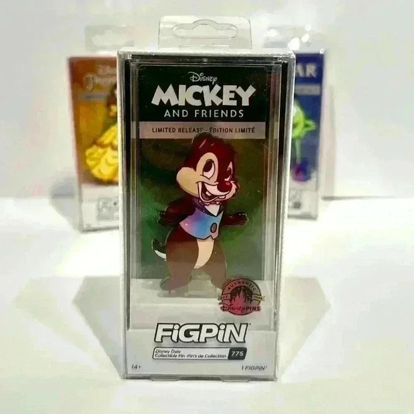 FIGPIN Disney Mickey and Friends Limited Release Dale Collector Pin #775 - Picture 1 of 7
